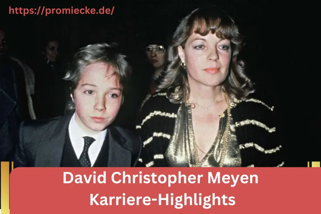 David Christopher Meyen Karriere-Highlights