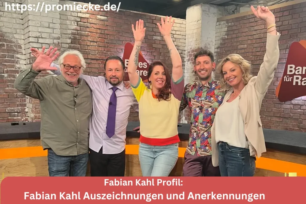 Fabian Kahl Auszeichnungen und Anerkennungen