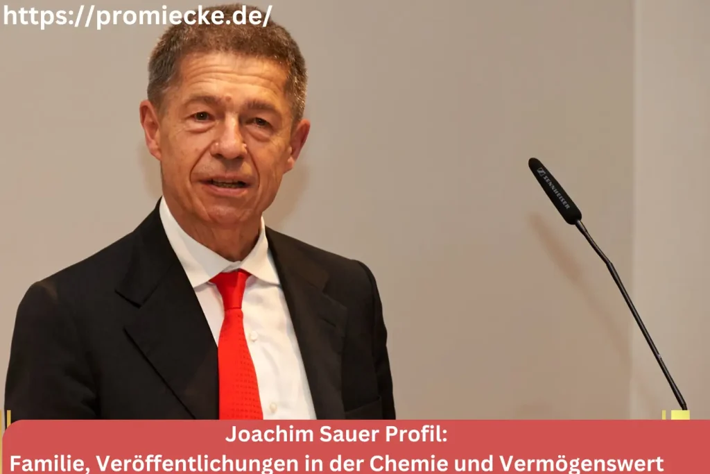 Joachim Sauer Profil:Familie, Veröffentlichungen in der Chemie und Vermögenswert