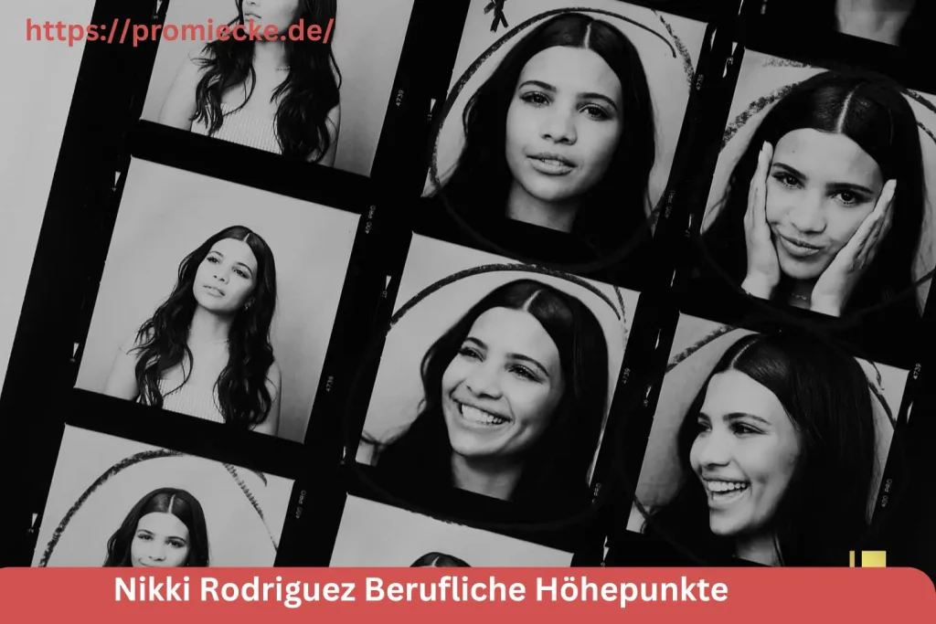 Nikki Rodriguez Berufliche Höhepunkte