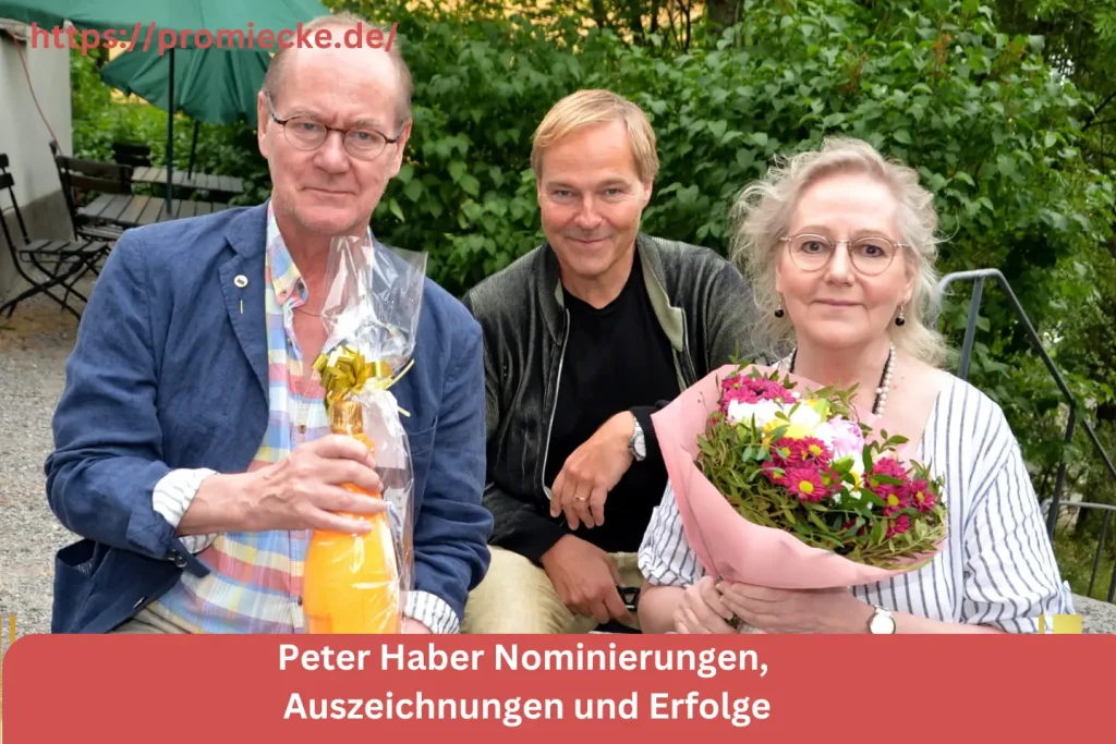 Peter Haber Nominierungen, Auszeichnungen und Erfolge