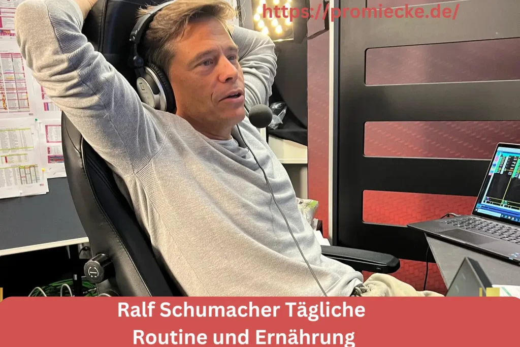 Ralf Schumacher Tägliche Routine und Ernährung