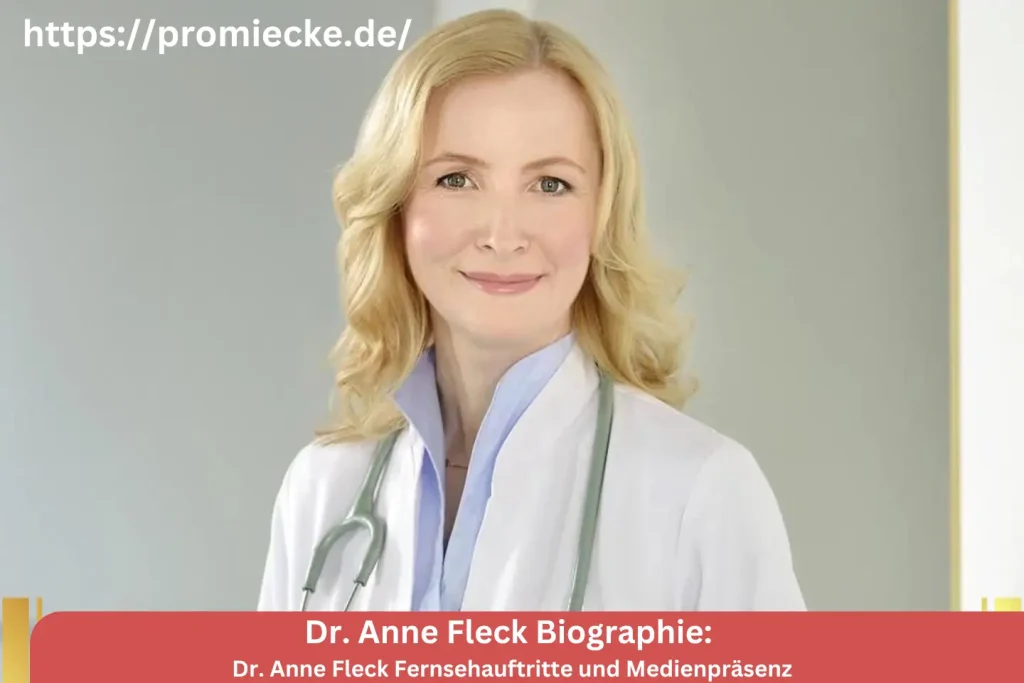 Dr. Anne Fleck Fernsehauftritte und Medienpräsenz