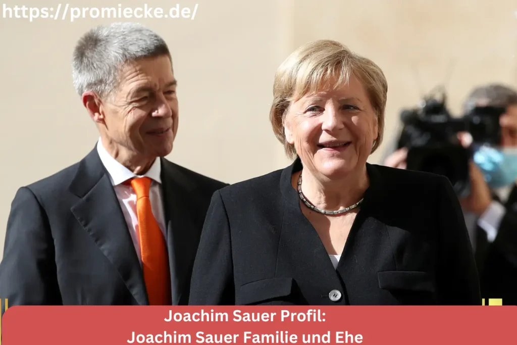 Joachim Sauer Familie und Ehe