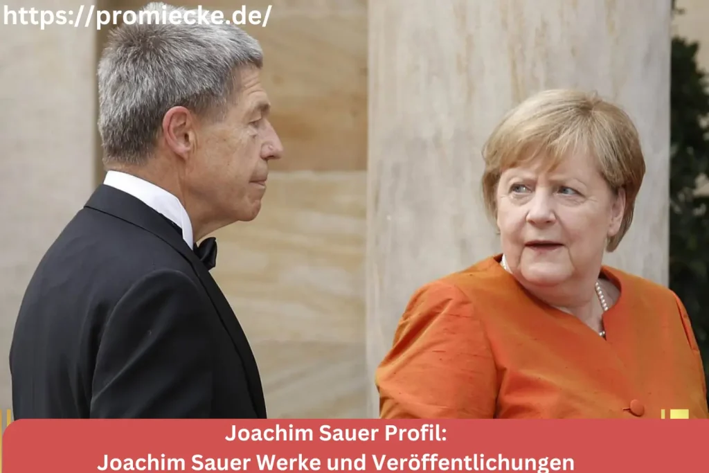 Joachim Sauer Werke und Veröffentlichungen