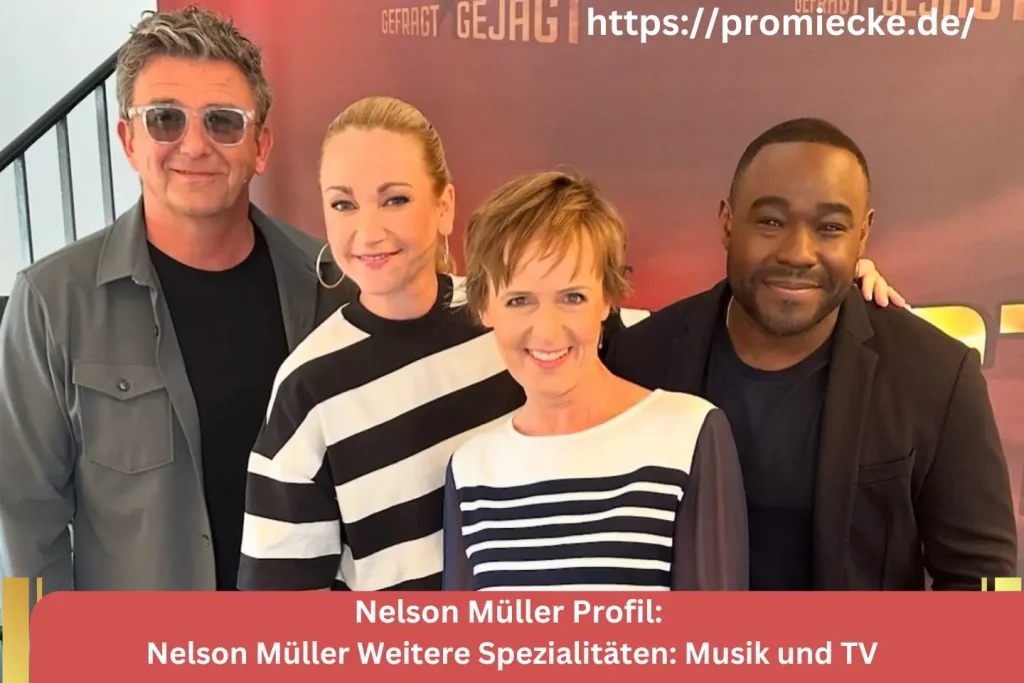 Nelson Müller Weitere Spezialitäten: Musik und TV