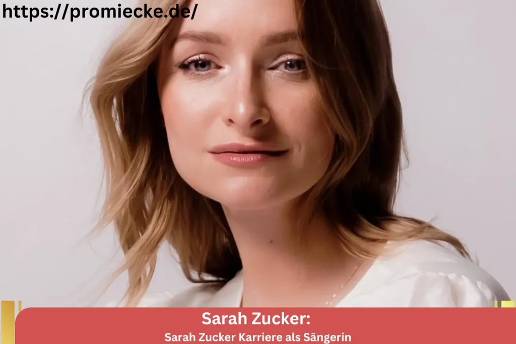 Sarah Zucker Karriere als Sängerin