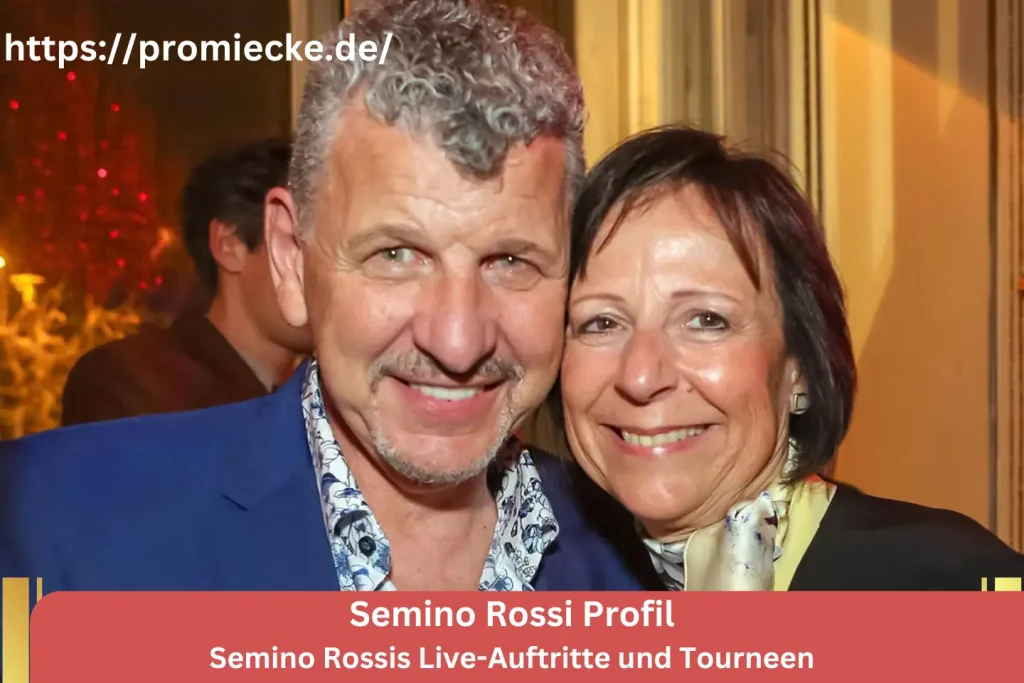 Semino Rossis Live-Auftritte und Tourneen