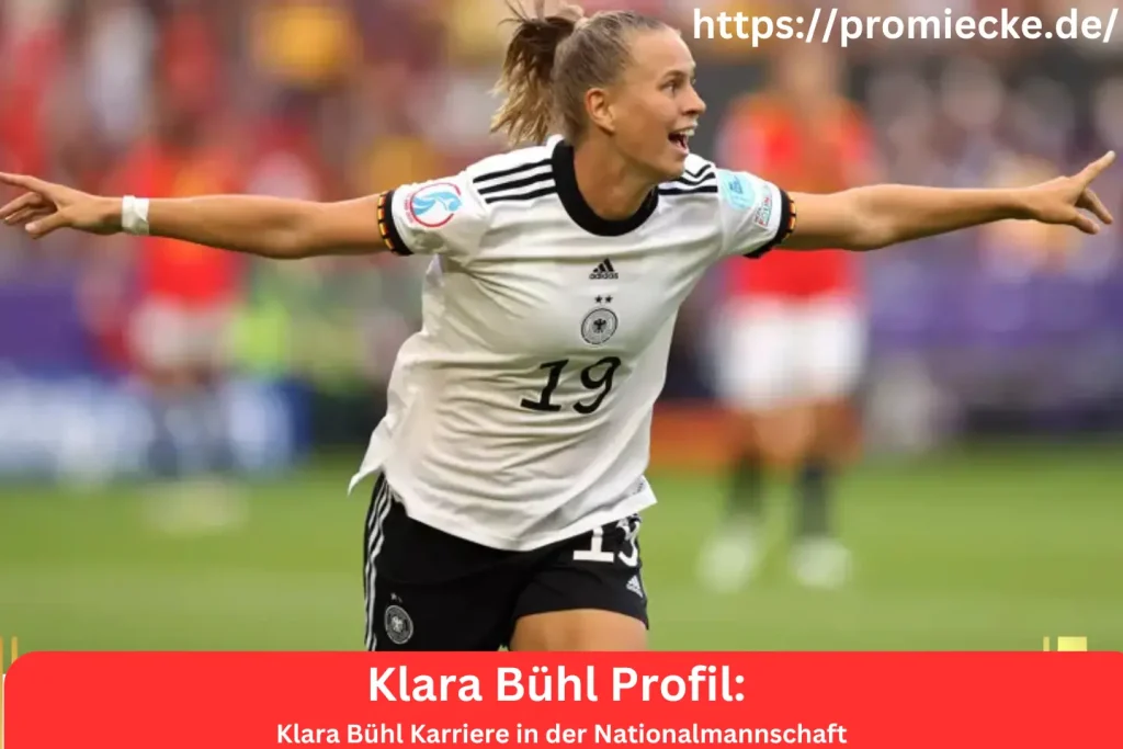 Klara Bühl Karriere in der Nationalmannschaft