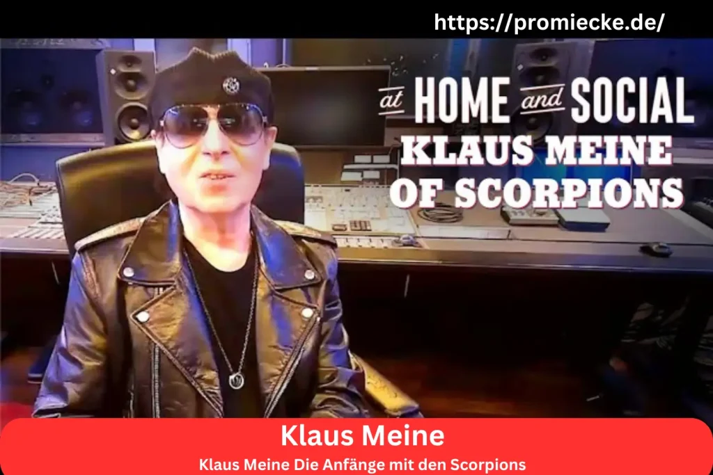 Klaus Meine Die Anfänge mit den Scorpions