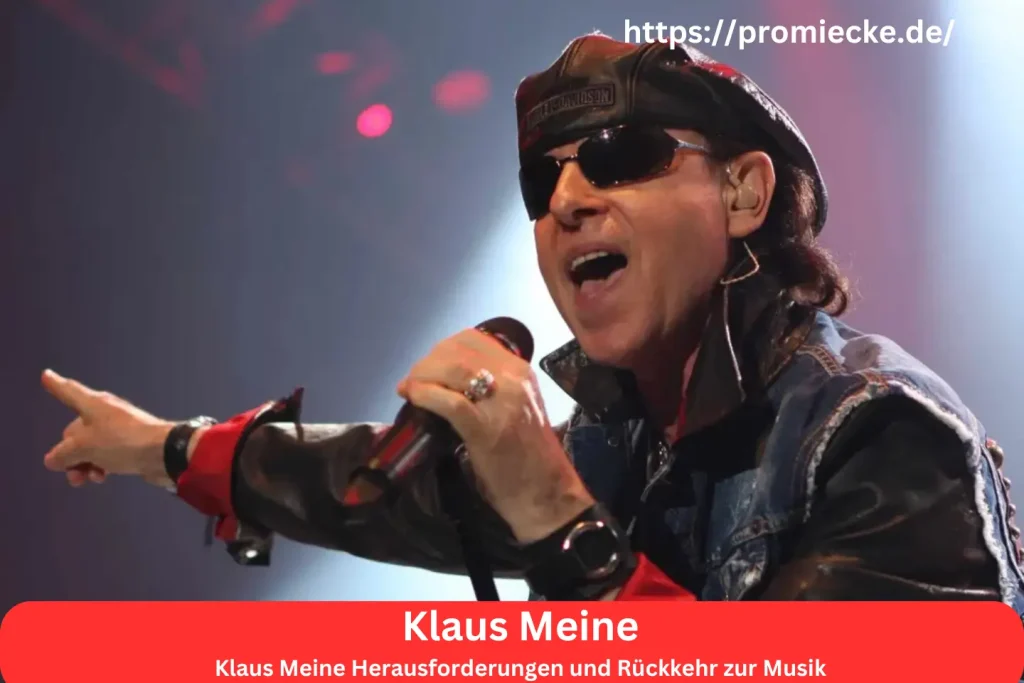 Klaus Meine Herausforderungen und Rückkehr zur Musik