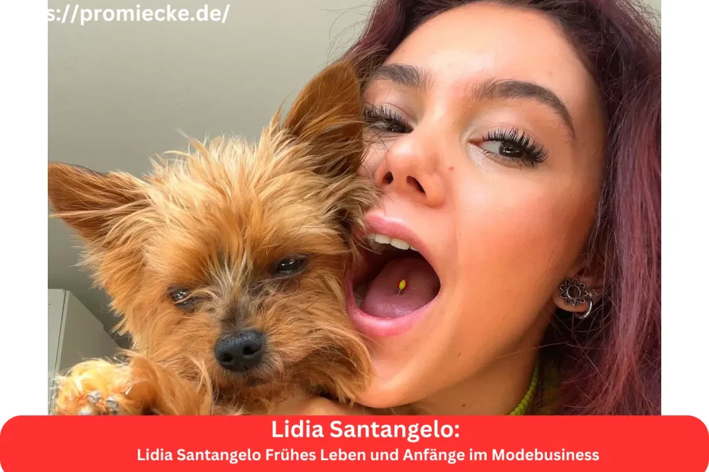 Lidia Santangelo Frühes Leben und Anfänge im Modebusiness