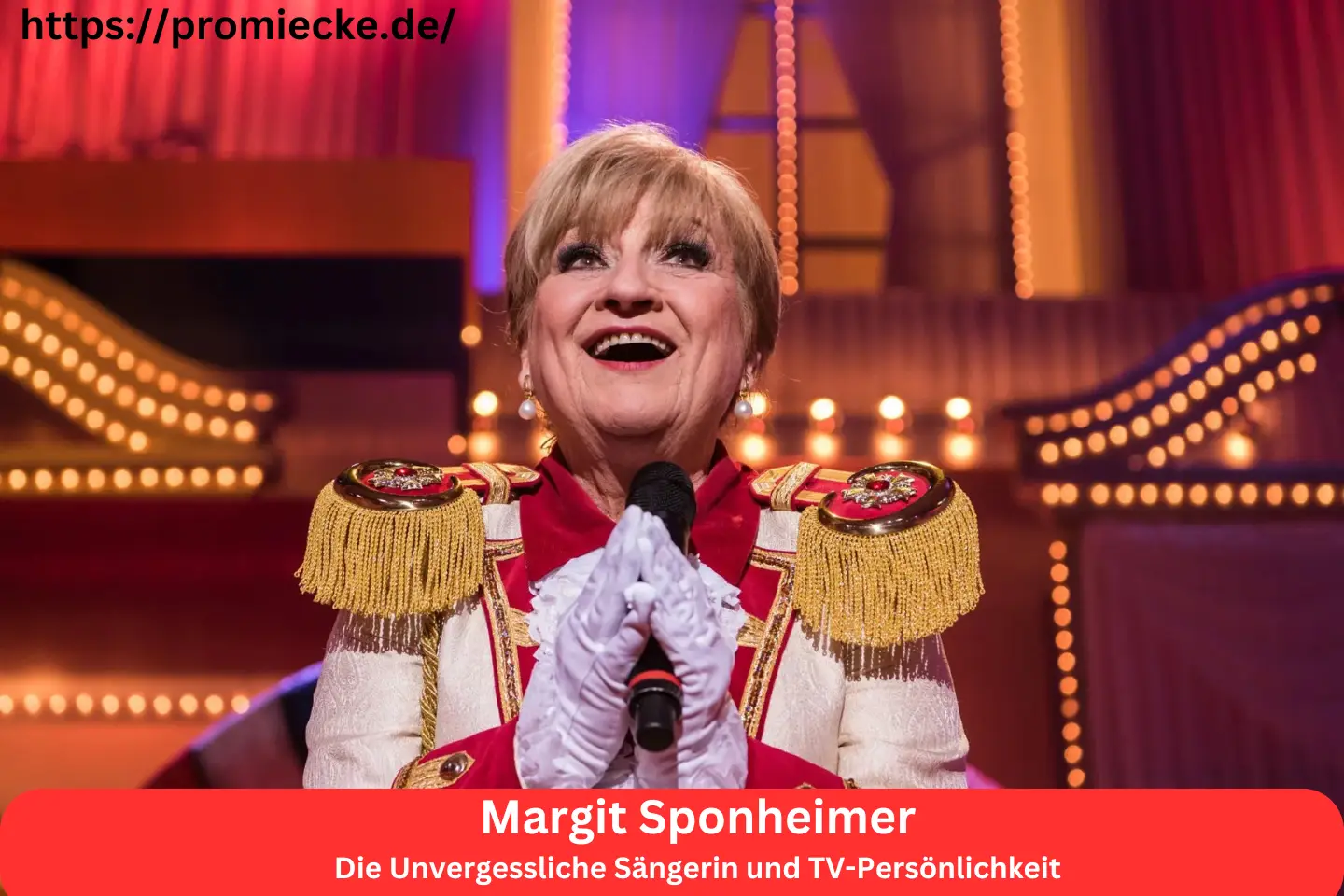 Margit Sponheimer: Die Unvergessliche Sängerin und TV-Persönlichkeit