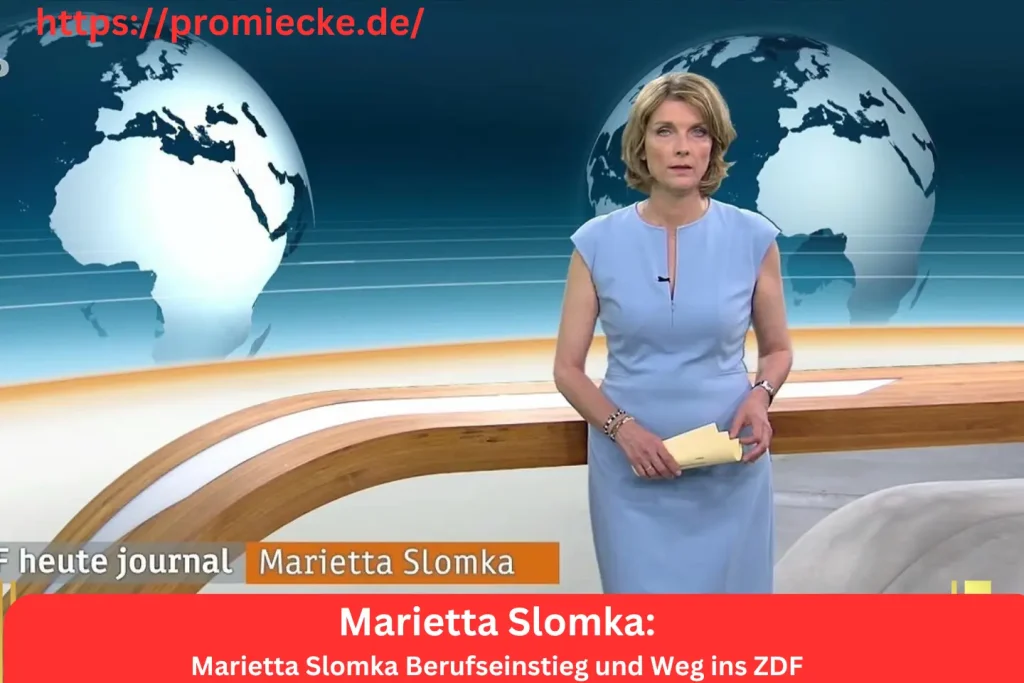 Marietta Slomka Berufseinstieg und Weg ins ZDF