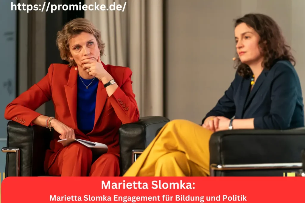 Marietta Slomka Engagement für Bildung und Politik