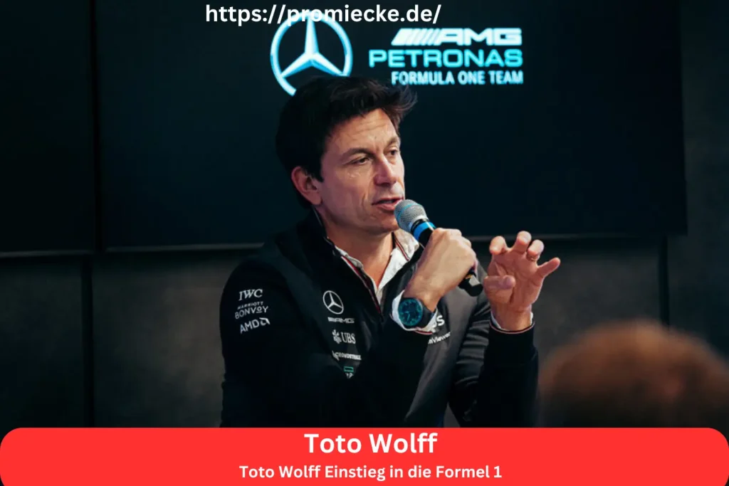 Toto Wolff Einstieg in die Formel 1