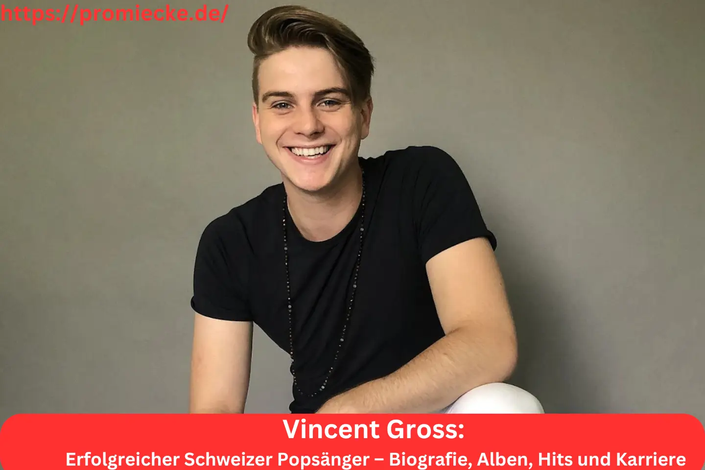 Vincent Gross: Erfolgreicher Schweizer Popsänger – Biografie, Alben, Hits und Karriere