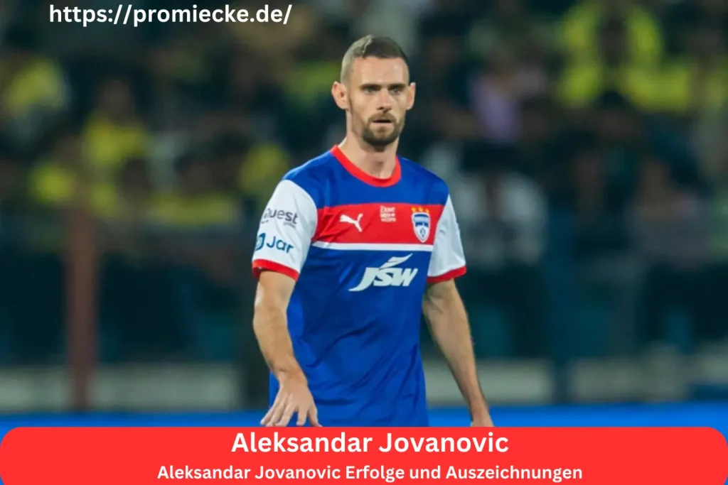 Aleksandar Jovanovic Erfolge und Auszeichnungen