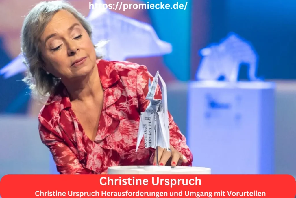 Christine Urspruch Herausforderungen und Umgang mit Vorurteilen