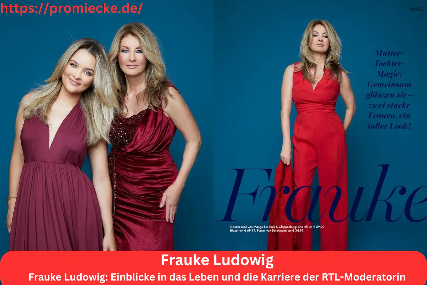 Frauke Ludowig: Einblicke in das Leben und die Karriere der RTL-Moderatorin