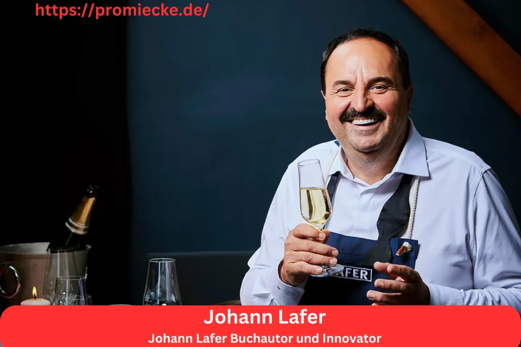 Johann Lafer Buchautor und Innovator