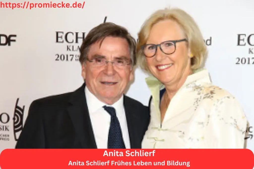 Anita Schlierf Frühes Leben und Bildung