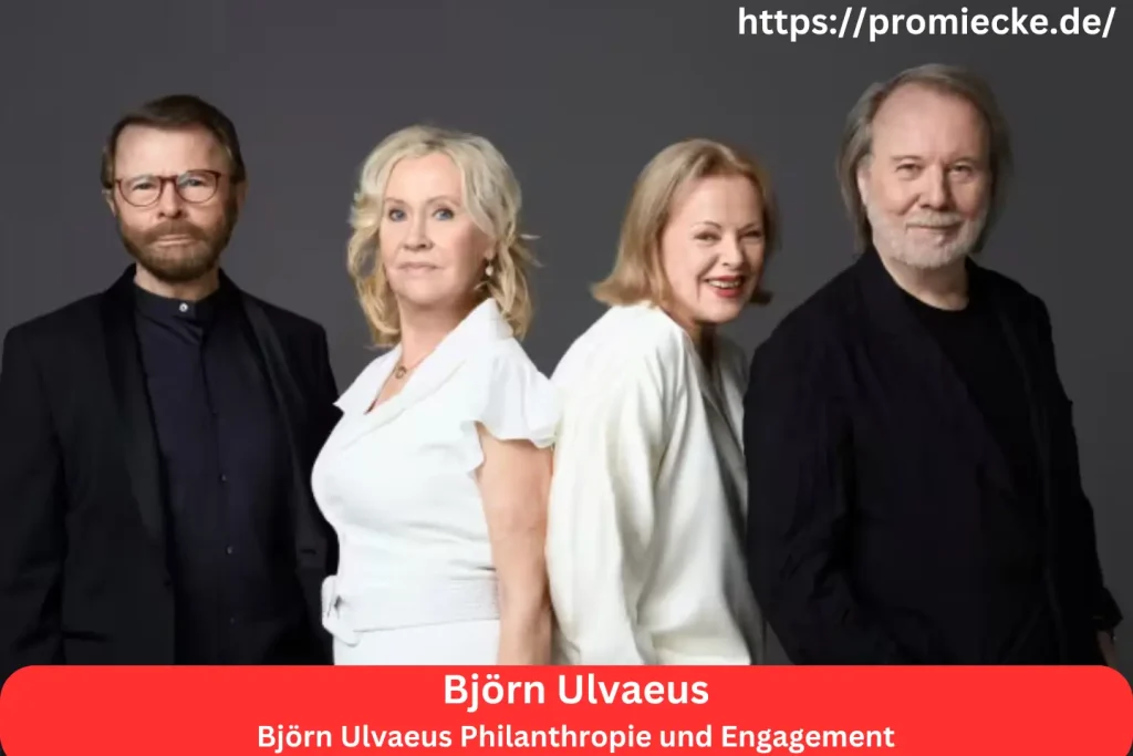 Björn Ulvaeus Philanthropie und Engagement