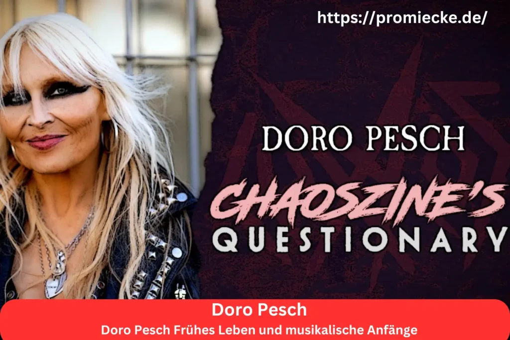 Doro Pesch Frühes Leben und musikalische Anfänge