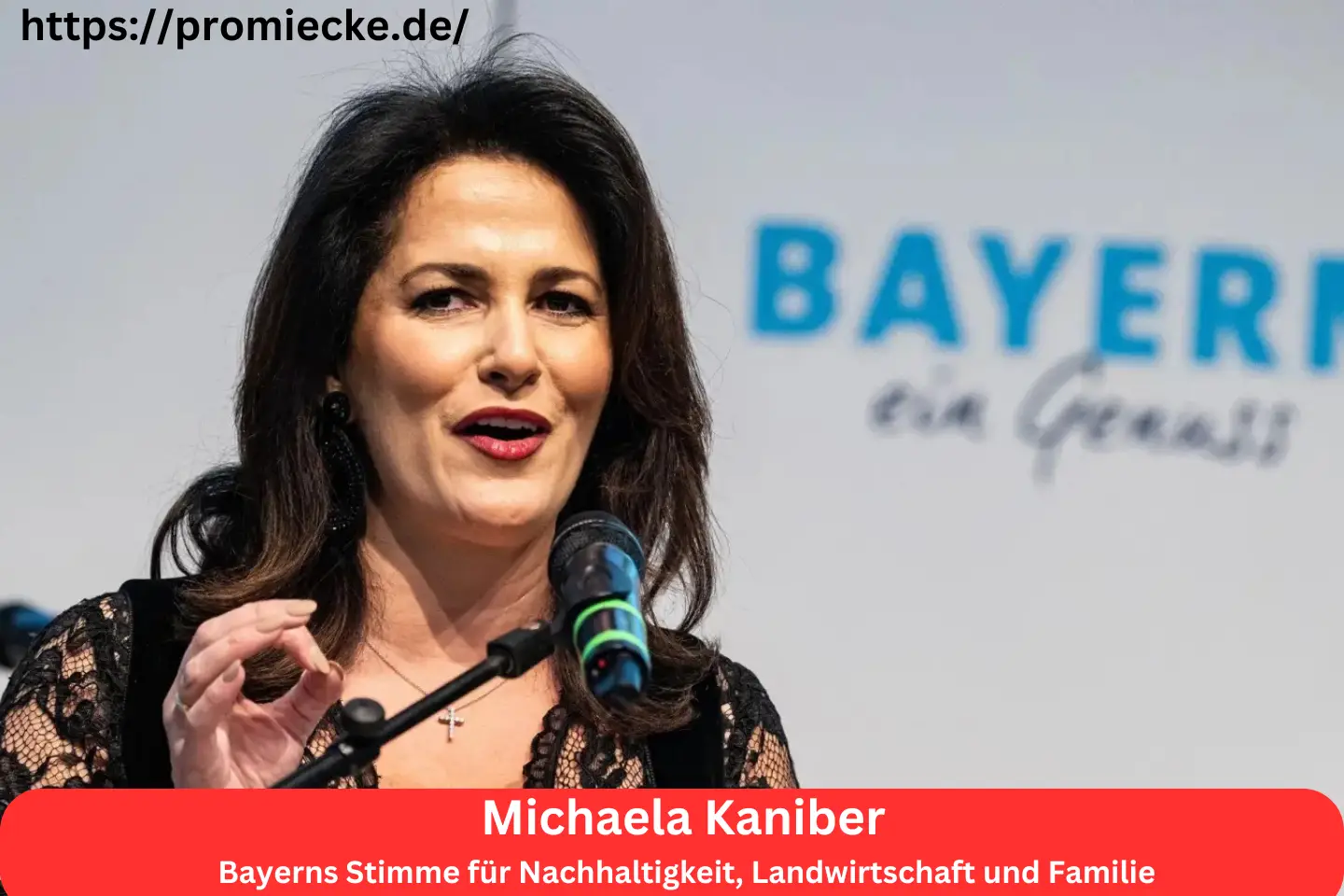 Michaela Kaniber: Bayerns Stimme für Nachhaltigkeit, Landwirtschaft und Familie