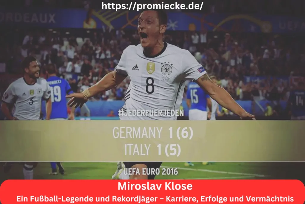 Miroslav Klose: Ein Fußball-Legende und Rekordjäger – Karriere, Erfolge und Vermächtnis