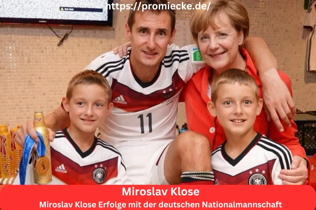 Miroslav Klose Erfolge mit der deutschen Nationalmannschaft