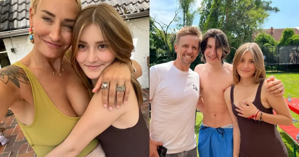 schwester von sarah connor Familie und Herkunft