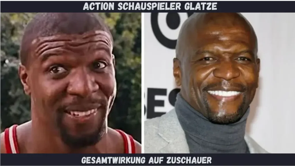 Action Schauspieler Glatze Gesamtwirkung auf Zuschauer