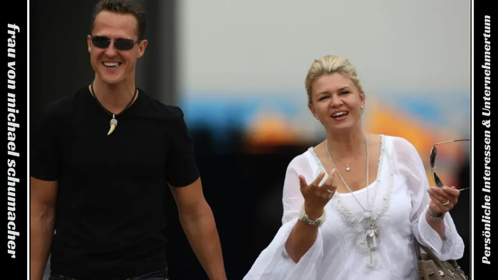 frau von michael schumacher Persönliche Interessen & Unternehmertum