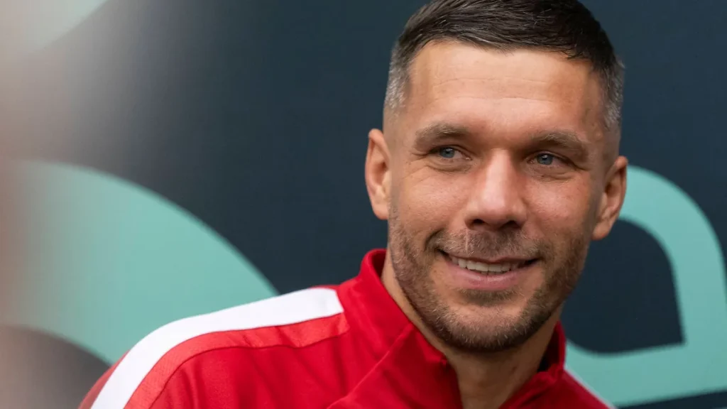Podolski Tochter Erziehung der Kinder